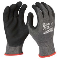 Milwaukee 4932471424 Cut Resistant Level 5 Dipped Work Gloves M/8